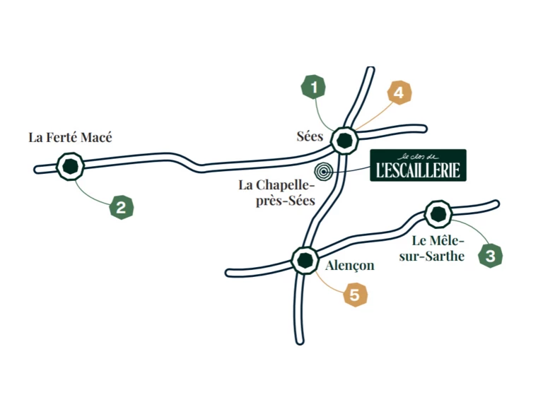 Retrouvez-nous près de chez vous - Le Clos de l'Escaillerie