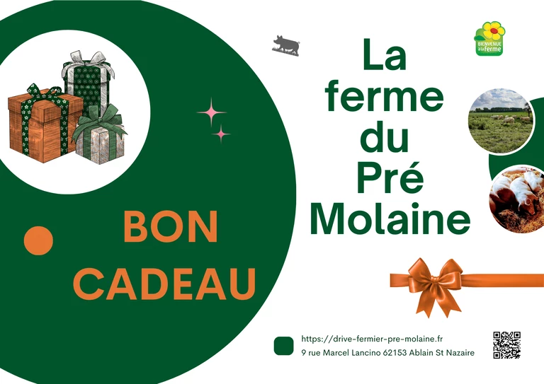Offrir une carte cadeau, une autre bonne idée ! - Ferme auberge du Pré Molaine
