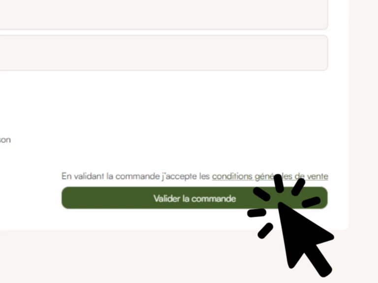 Vous validez votre commande - Les Paniers de Marc