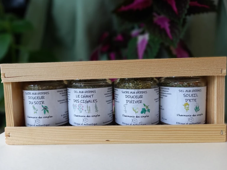 Sels et sucres aux plantes - L'Harmonie des Simples