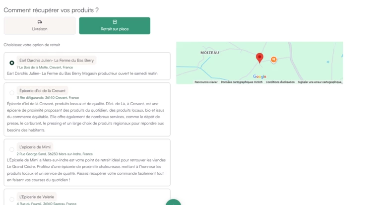 Click & collect comment ça marche - Le Grand Cèdre