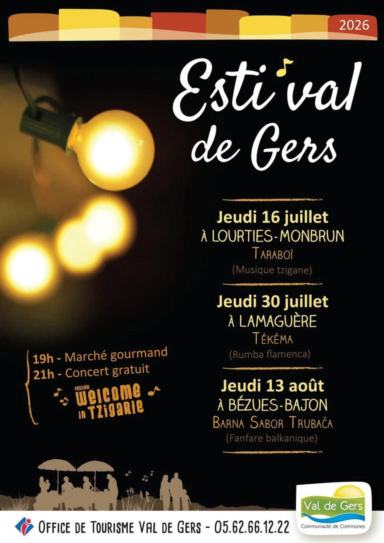 Festi val Lourties-Monbrun 12 juillet - Ferme Cap d’Aouba