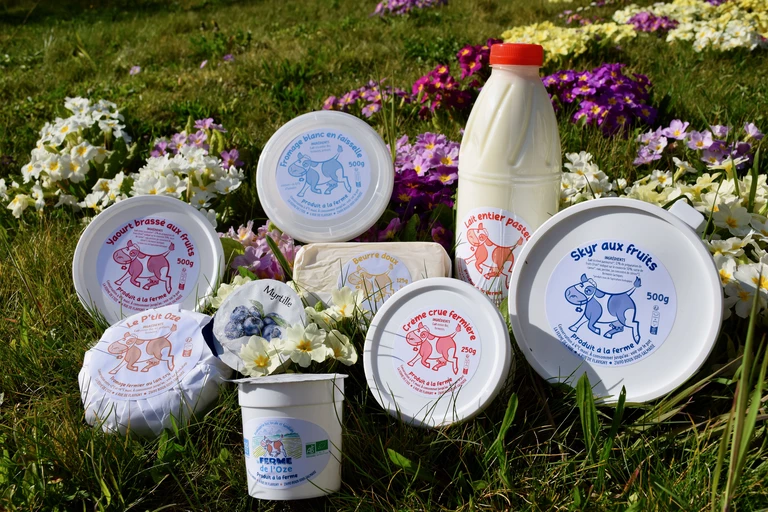 🧀 Les produits de la fromagerie de la ferme de l’Oze 🧀