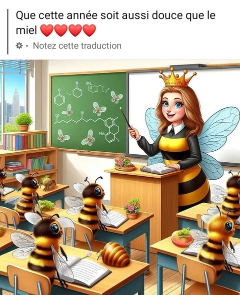 vivre avec l'abeille