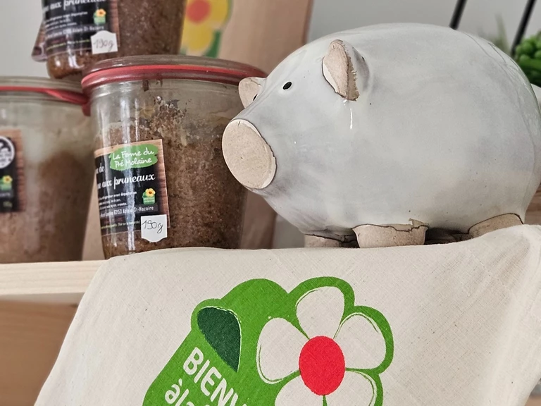 Notre magasin fermier est ouvert en août ! - Ferme auberge du Pré Molaine