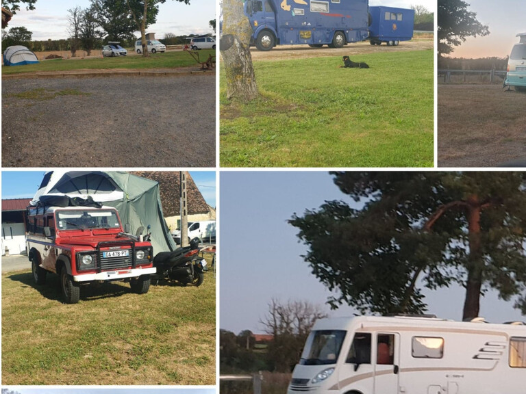 accueil camping cars et véhicules aménagés à la nuitée