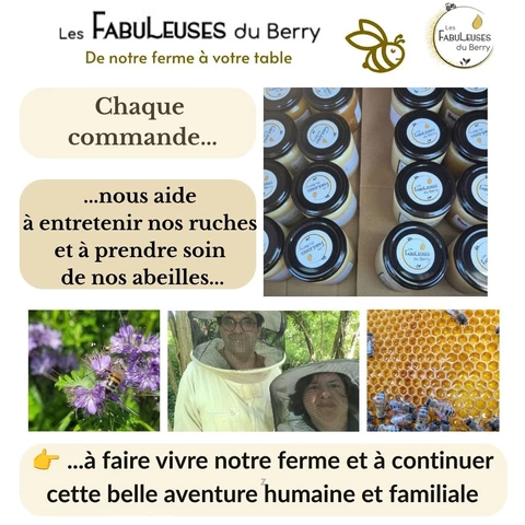 Votre achat faire directement vivre notre ferme - Les Fabuleuses du Berry