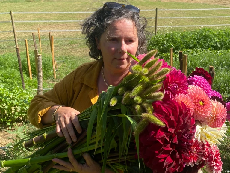 "Farmer florist" - Les Fleurs de Saint-Sernin