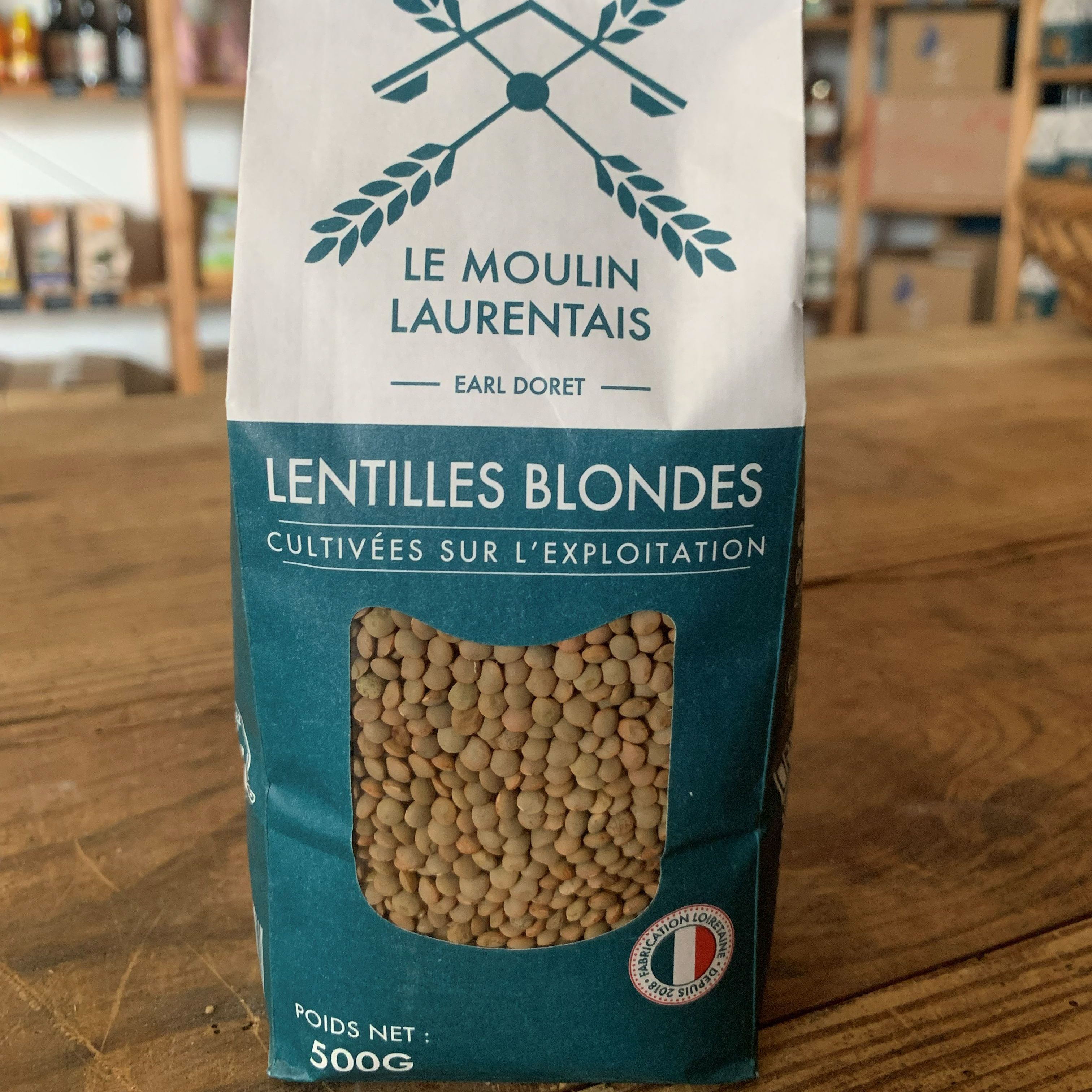 LENTILLES BLONDES - 1kg