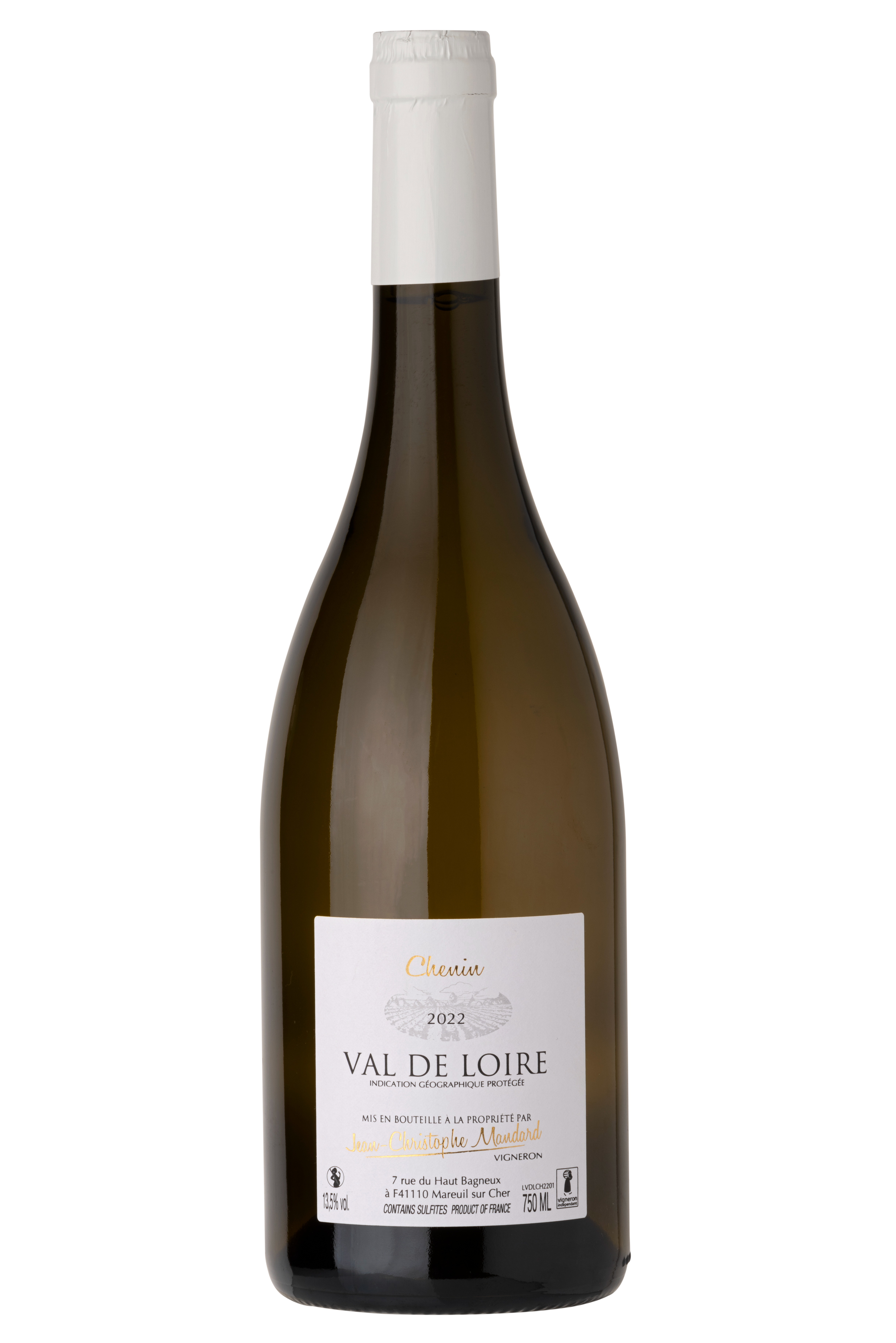 Chenin IGP Val de Loire blanc 2023