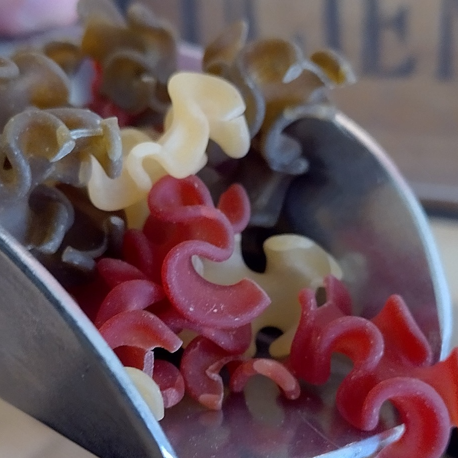 Pâtes Bio Augustine Tomate-Basilic-Nature Vrac - 250g