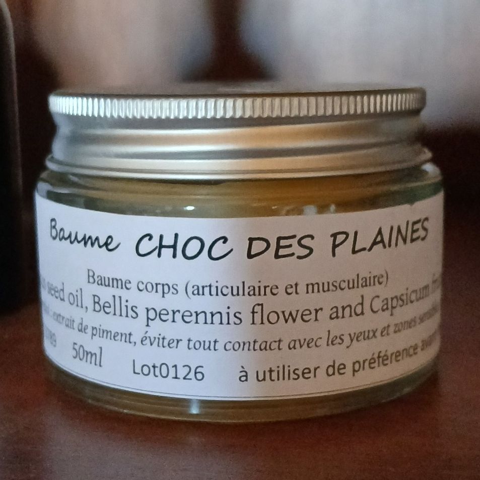 Baume choc des plaines - 30ml
