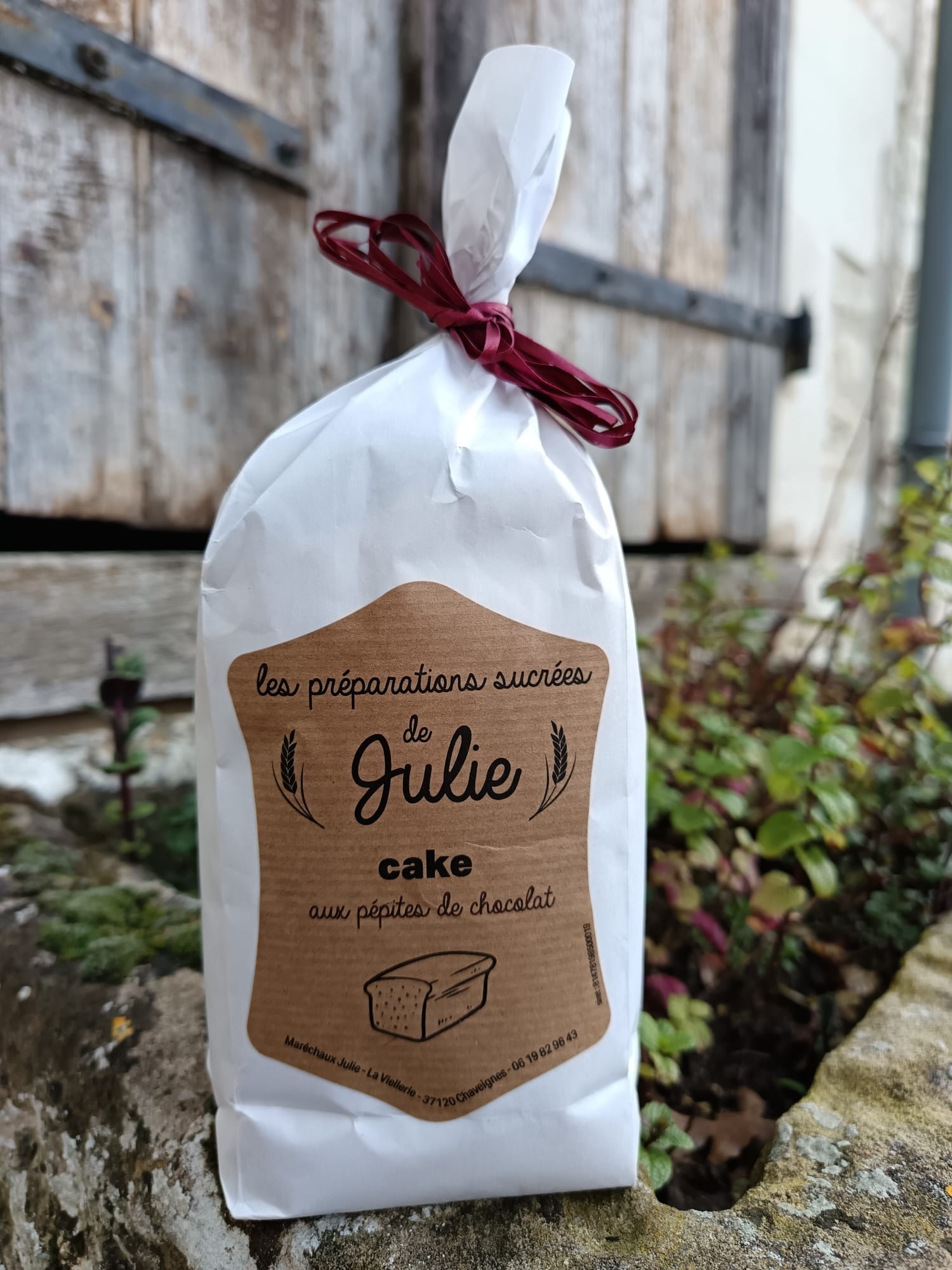 Préparation Cake aux Pépites de chocolat Noir - 500g