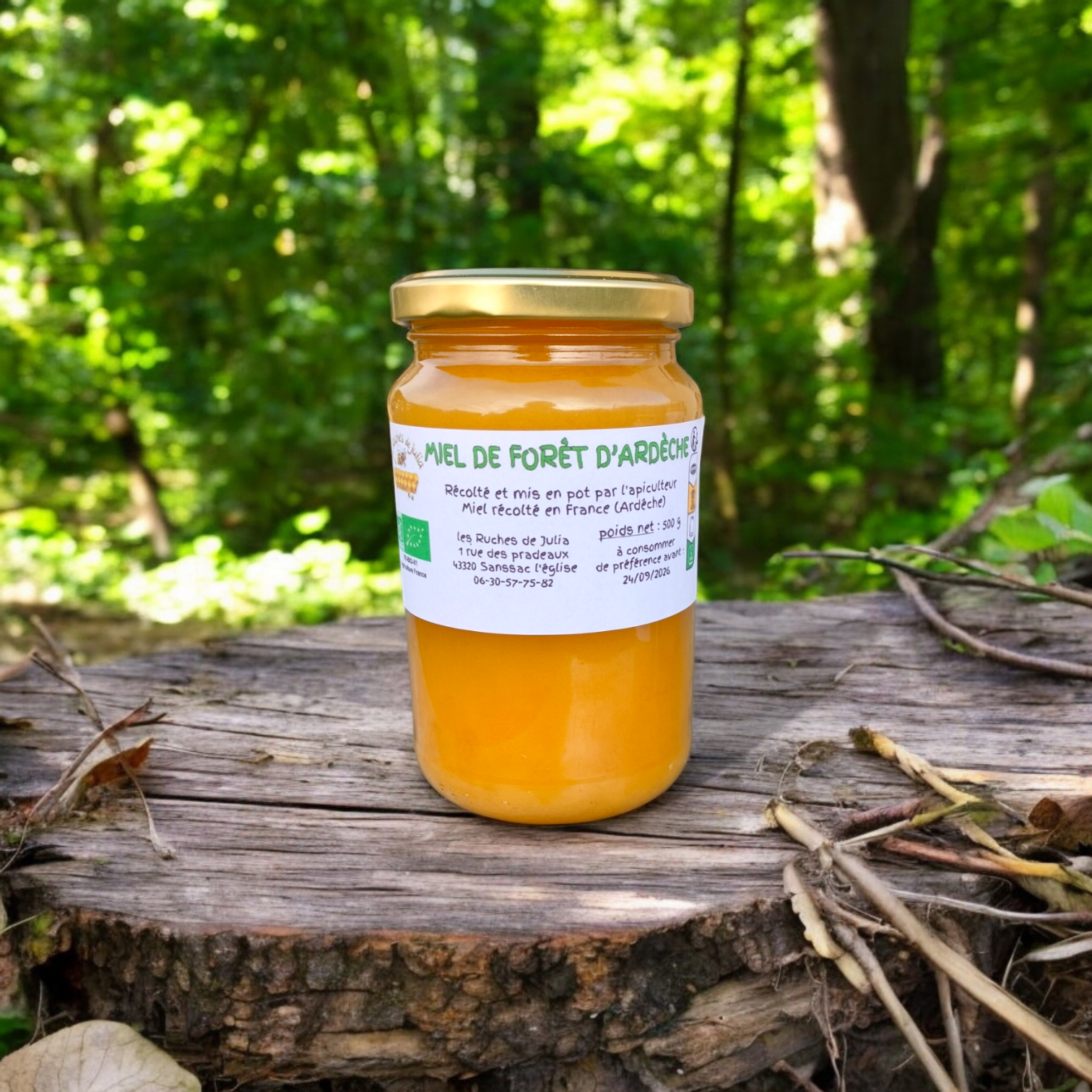 Miel forêt d'ardèche - 500g