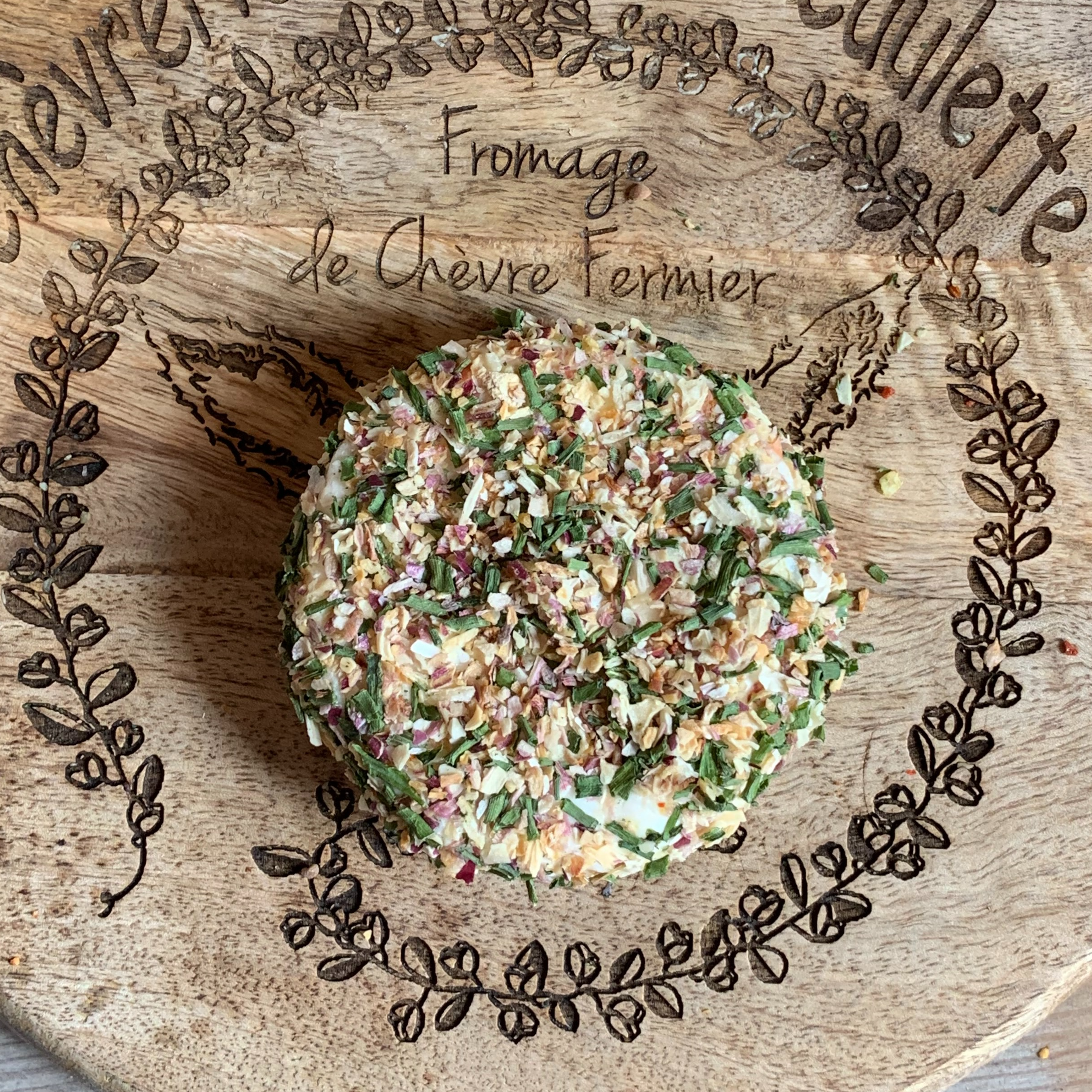 CHEVRE ECHALOTE/OIGNON/CIBOULETTE - 110g