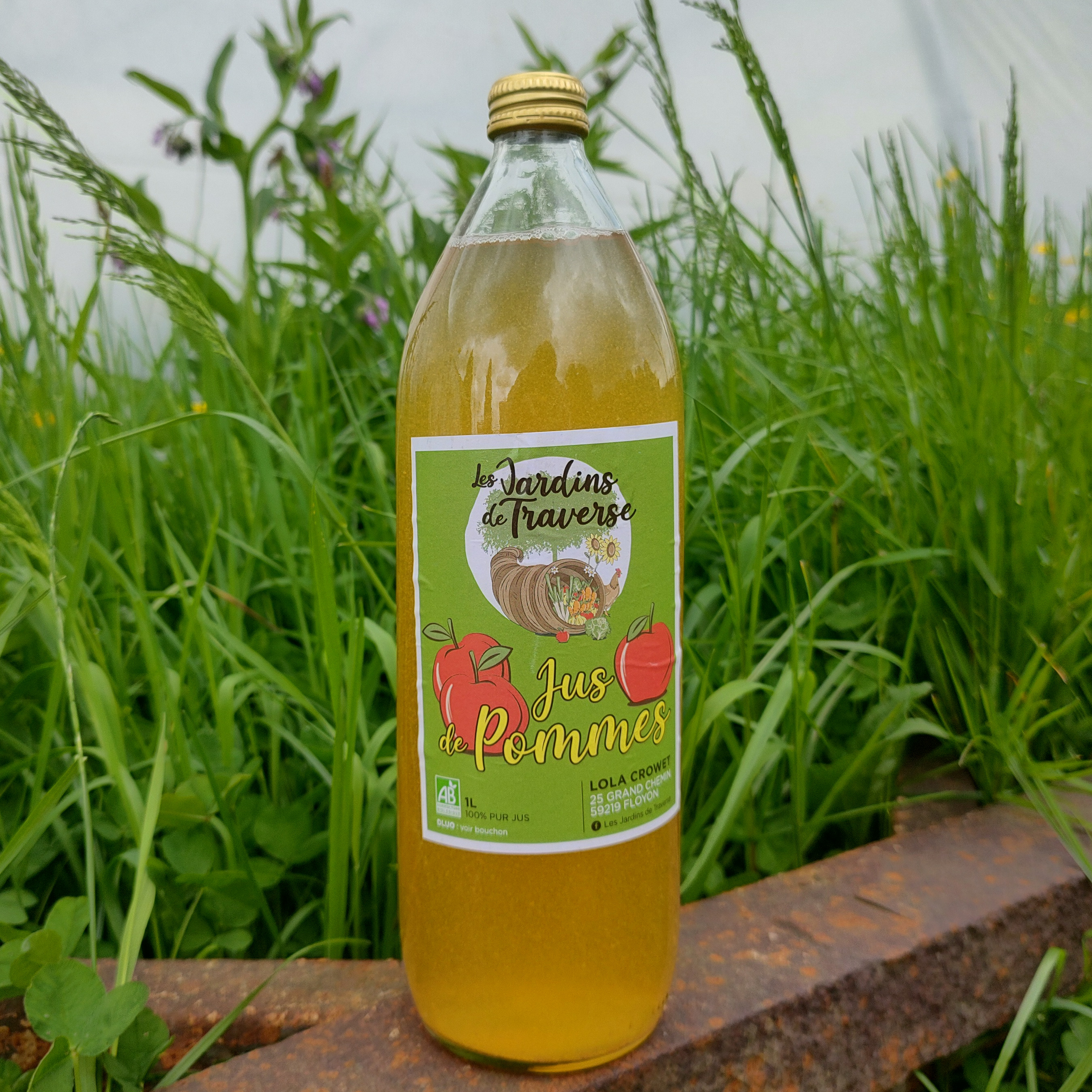 Jus de pomme - bouteille 1L