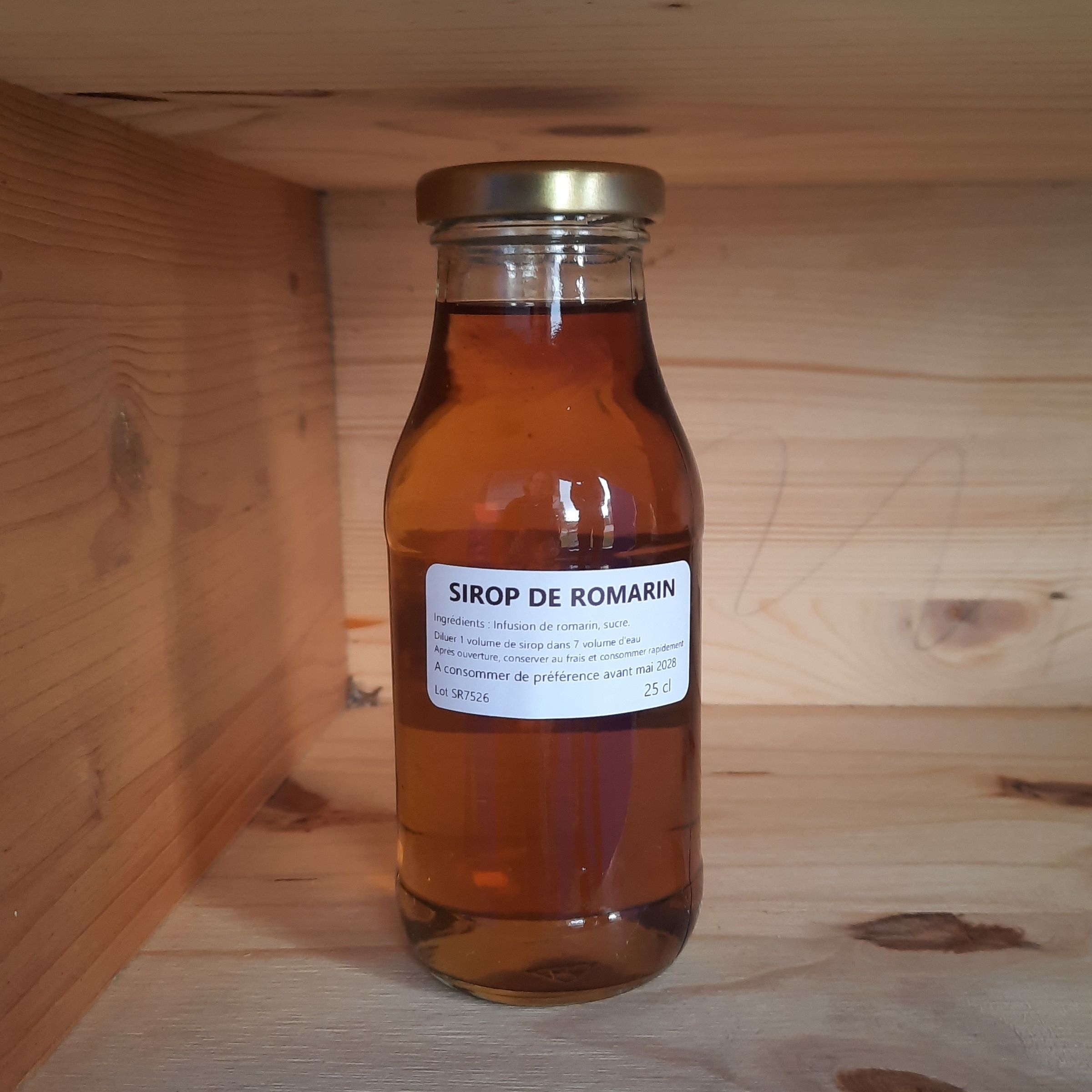Sirop de romarin - 25cl