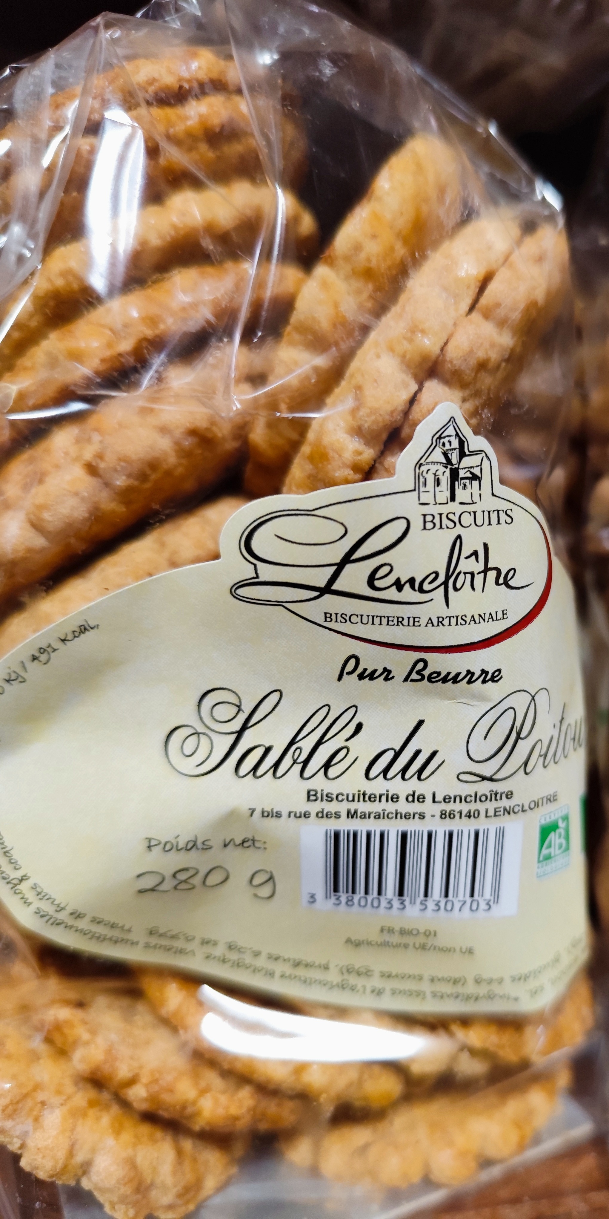 Sablé du Poitou 280GR