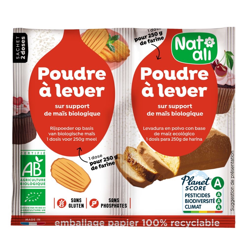 Poudre à lever pour pâtisserie - 14g