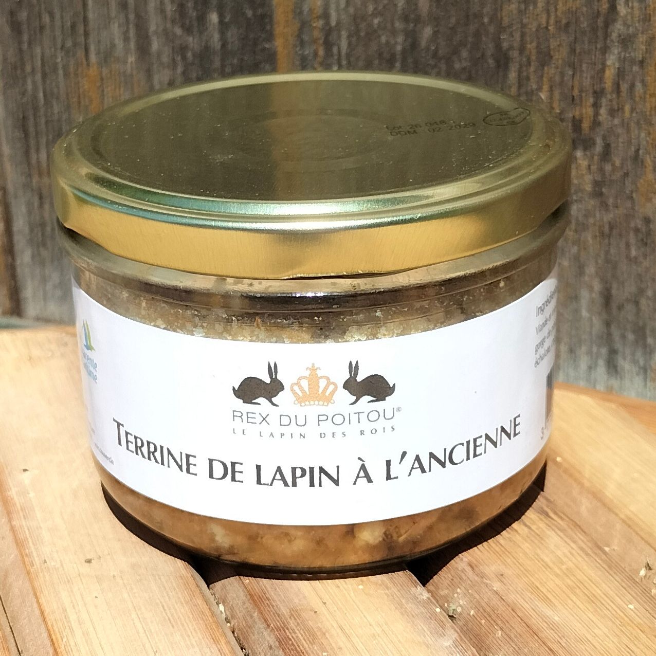 Terrine de lapin à l'ancienne - 180g