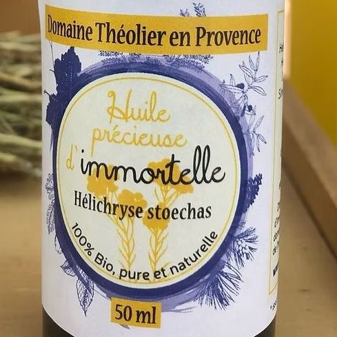 Huile précieuse d'Immortelle du Var