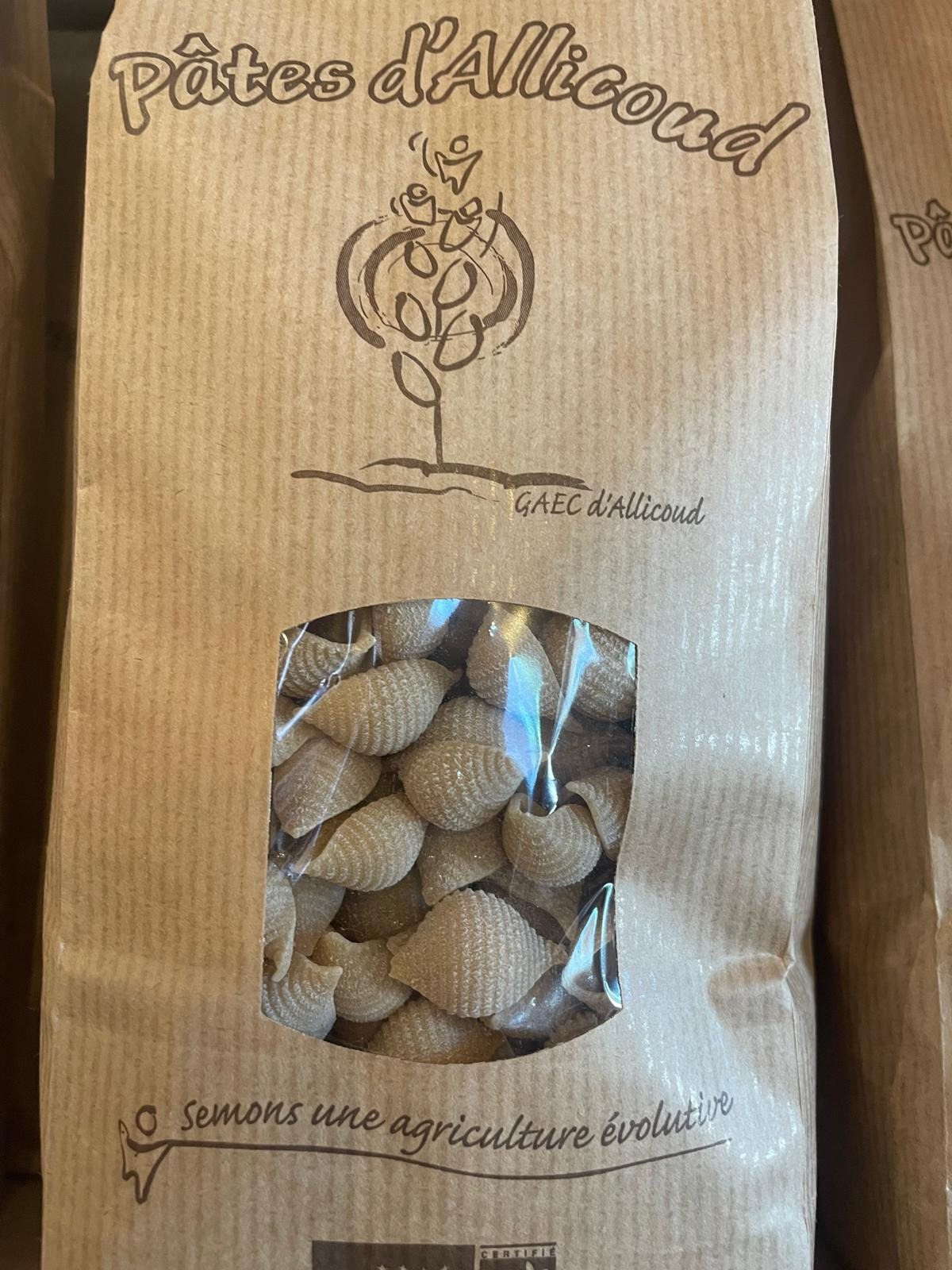 Pâtes paysanne - escargot - 500g
