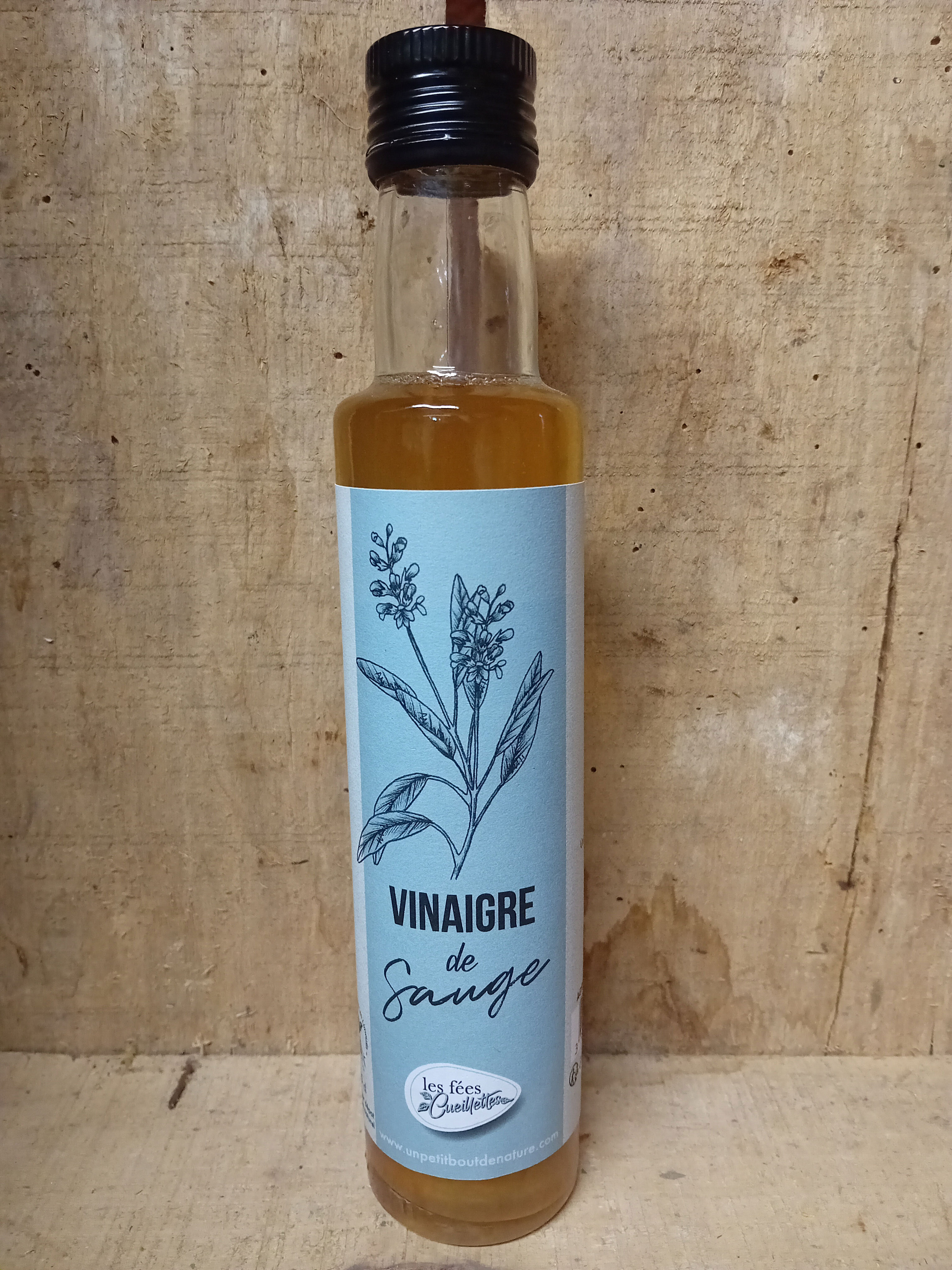 Vinaigre aromatisé à la sauge - 250ml