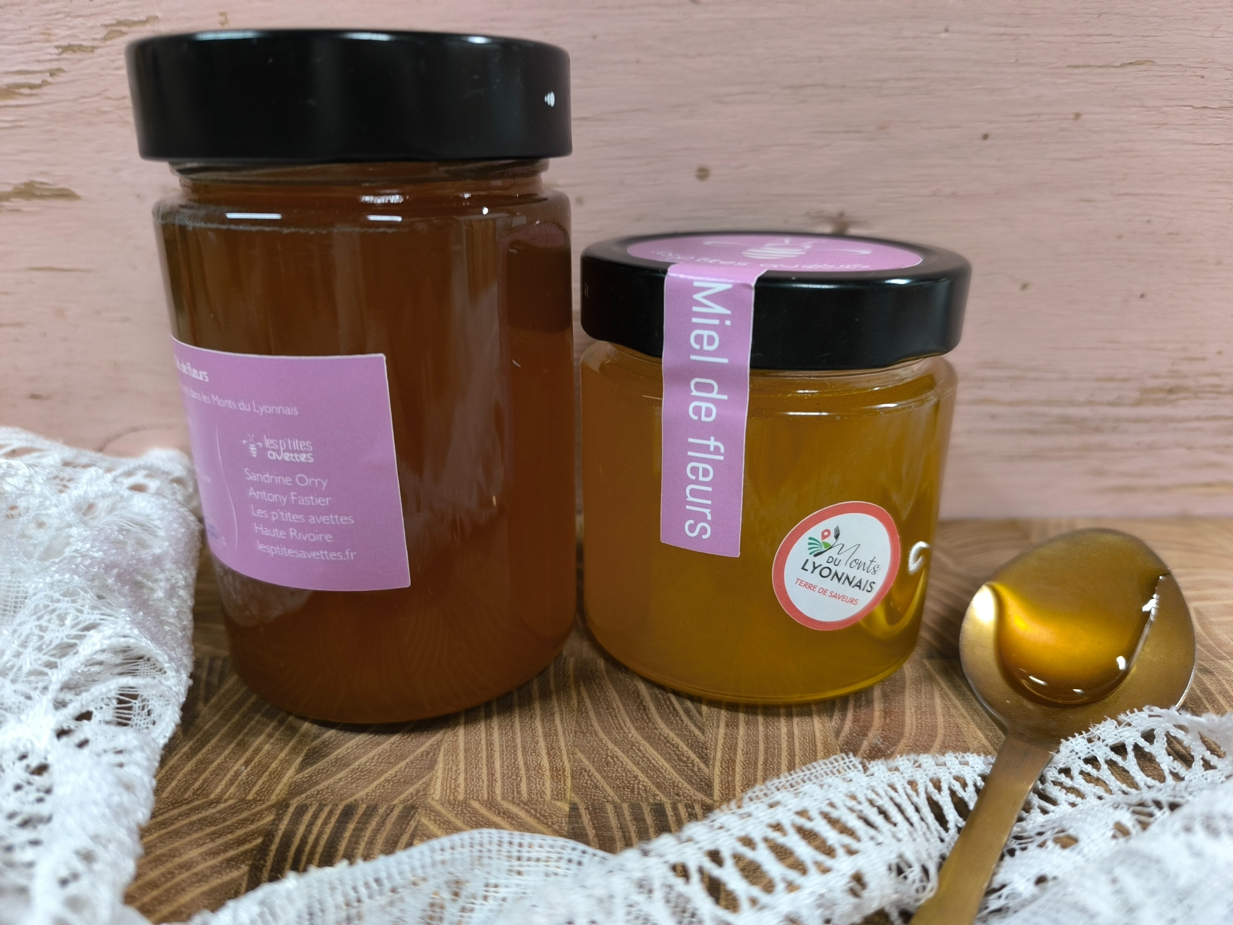 Miel de fleurs d'été 2025 - Bessenay Monts du Lyonnais