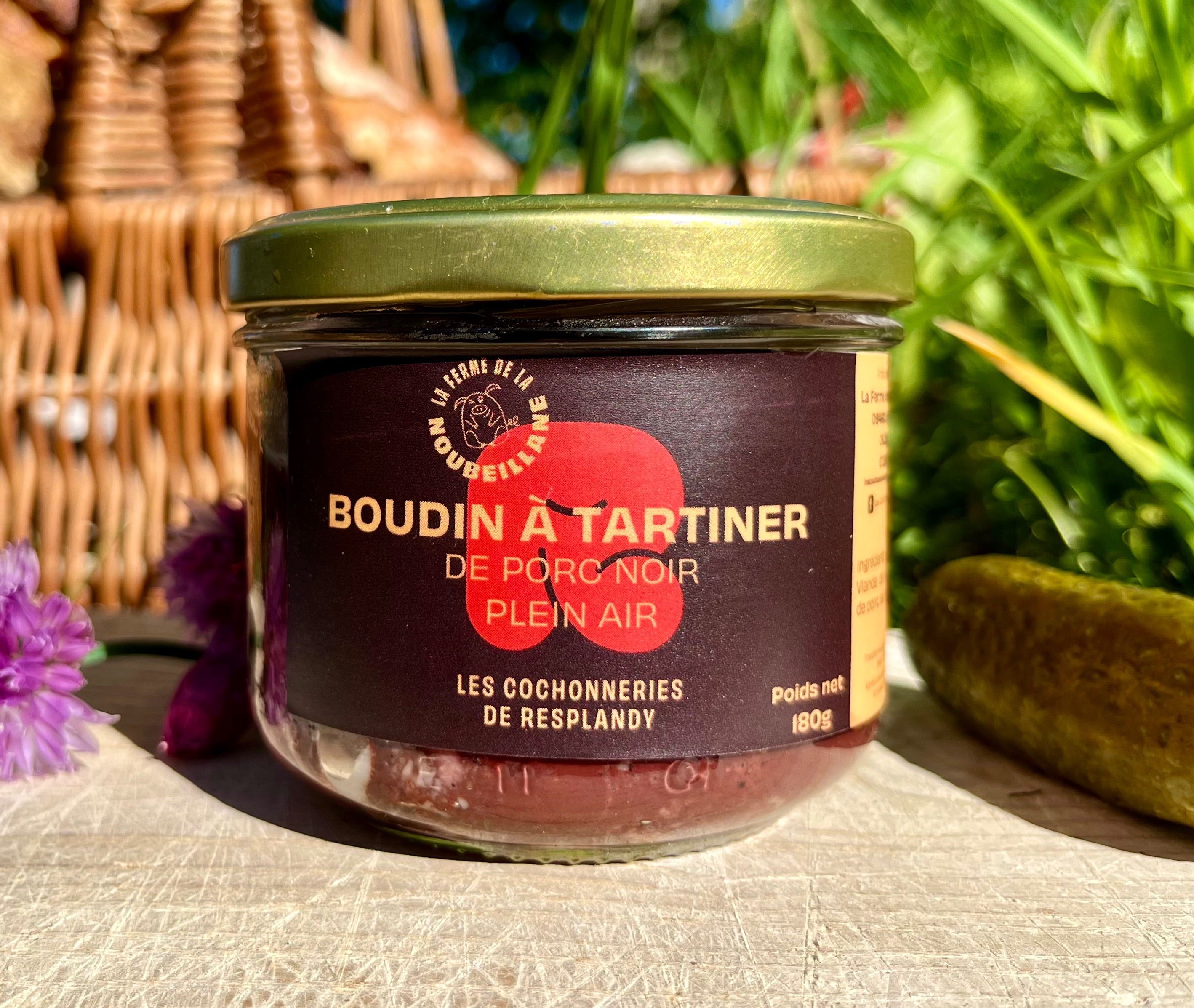 Boudin Noir à Tartiner de Porc Noir - 180g