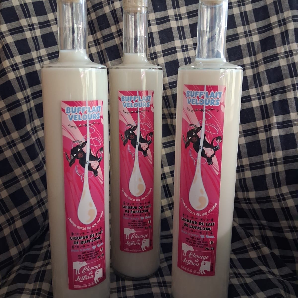 Liqueur au lait de bufflonne 50cl Buuf’lait Velours