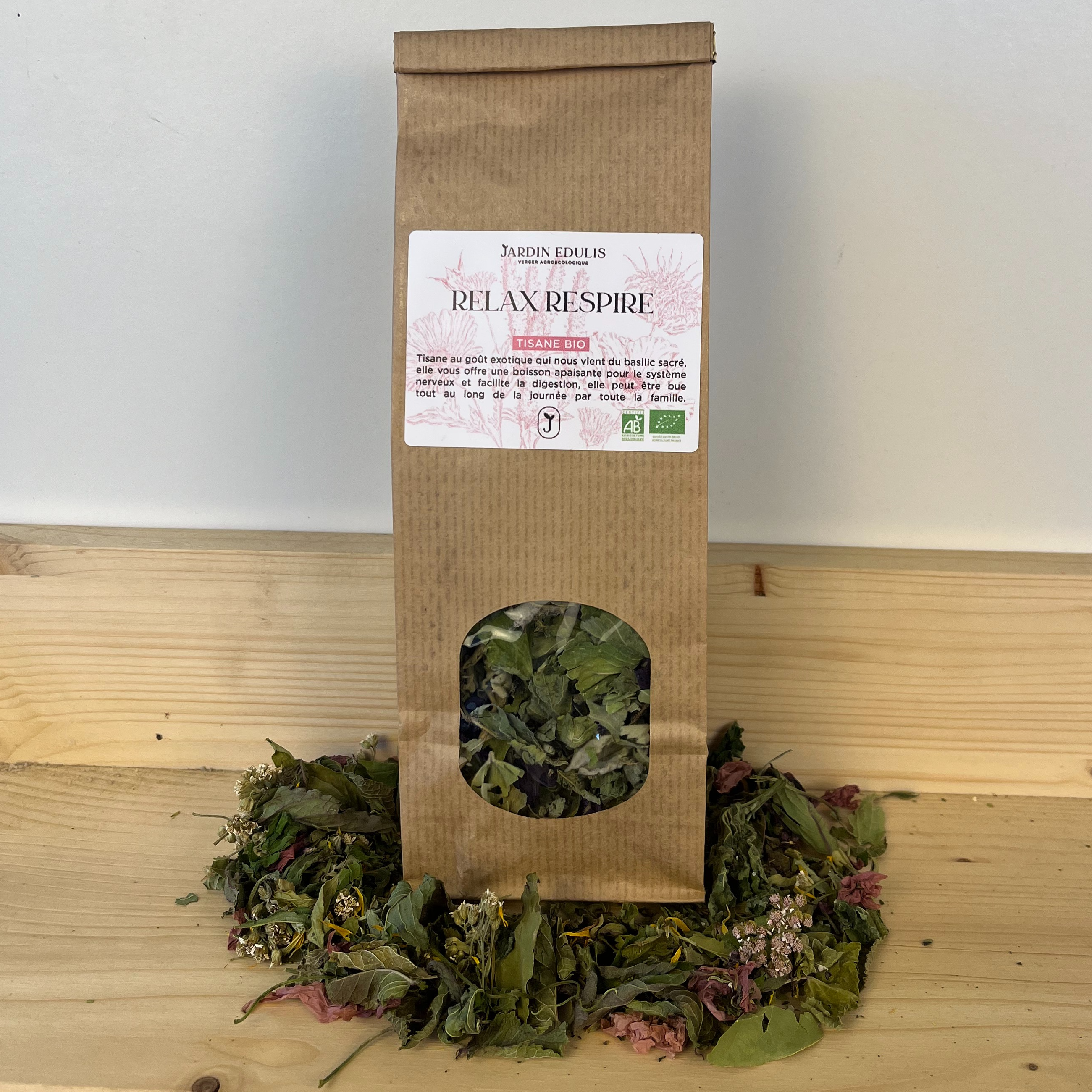 TISANE BIO Relax-respire - 20g