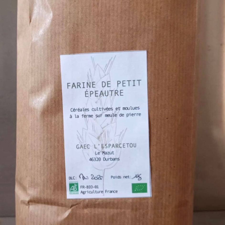 Farine petit épeautre 1kg Bio