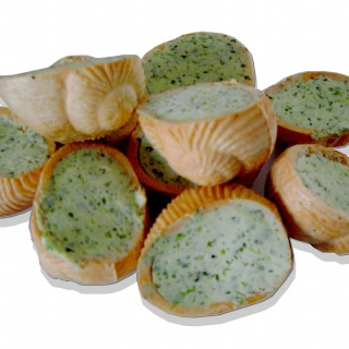 1 dz (12 Escargots) en cRoquilles, beurre à la bourguignonne