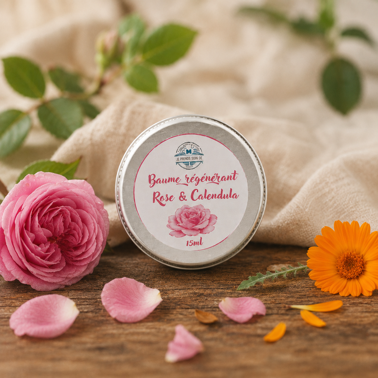 Baume Rose-Calendula - 15ml