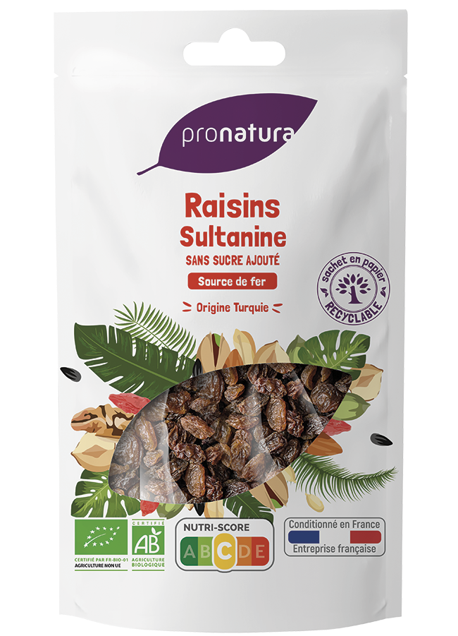 Raisins sultanine - 250g