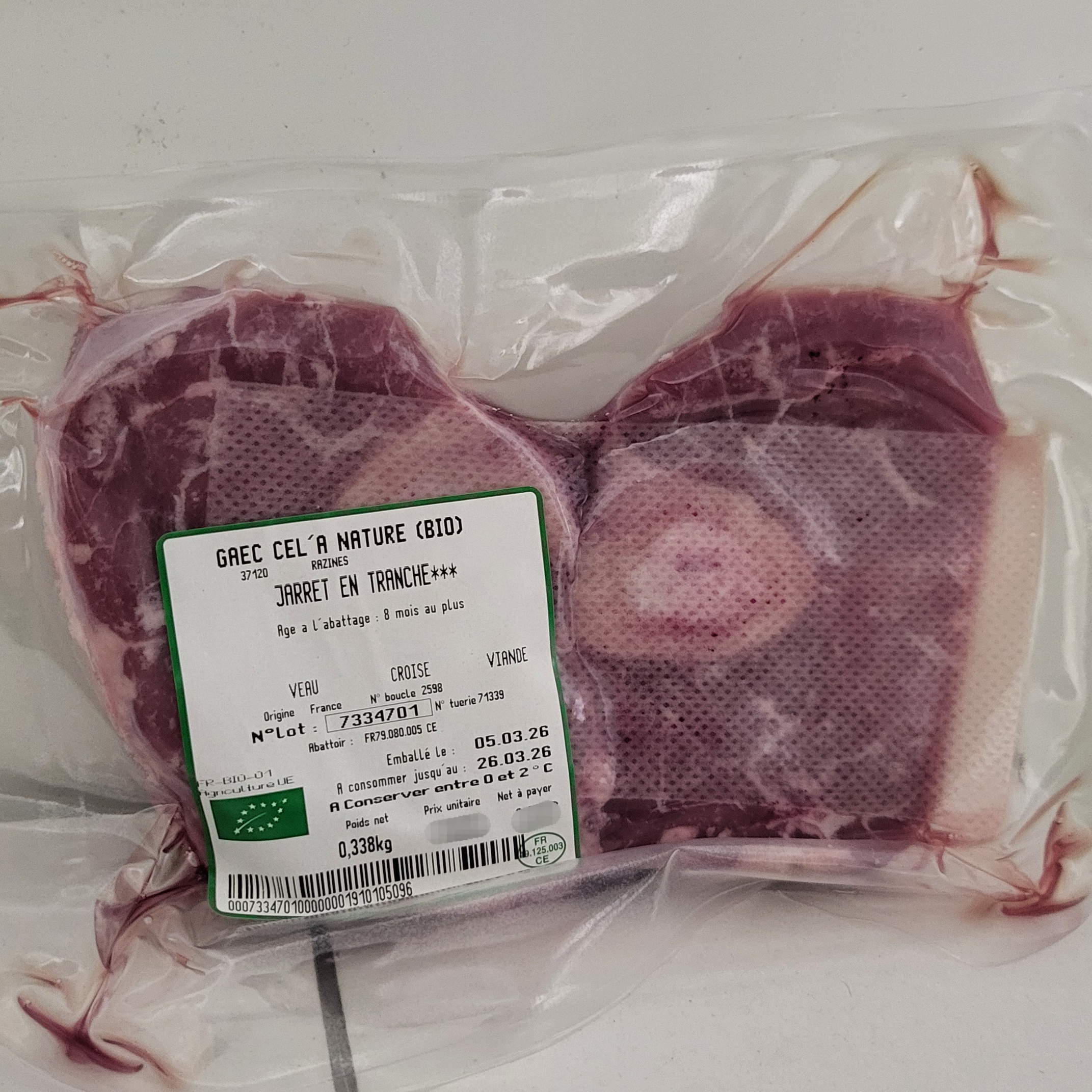 Osso bucco - 400g