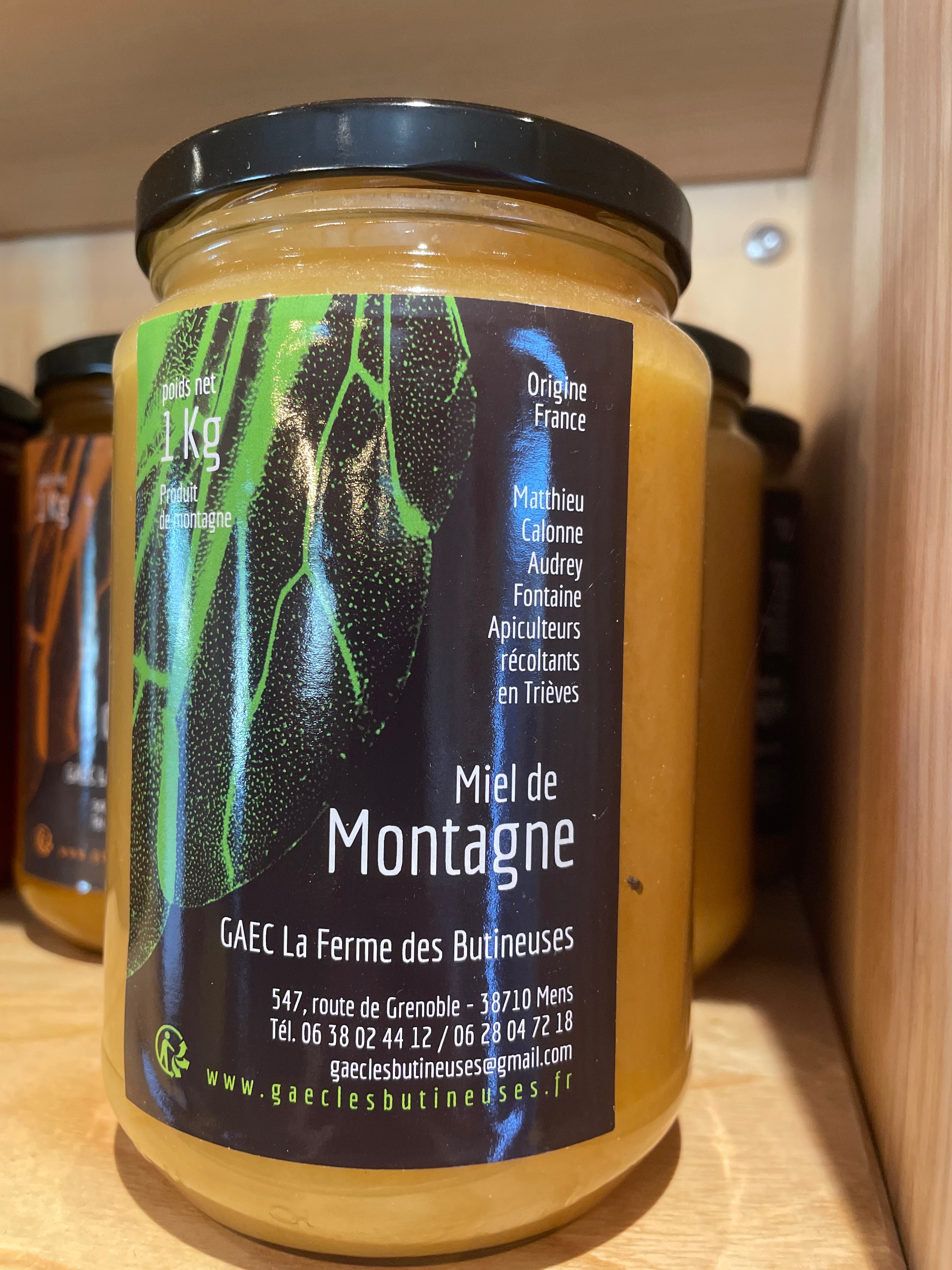 Miel de montagne - 1kg