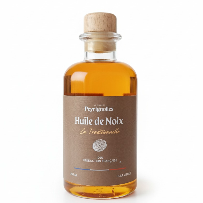 Huile vierge de Noix La Traditionnelle - 0,25l