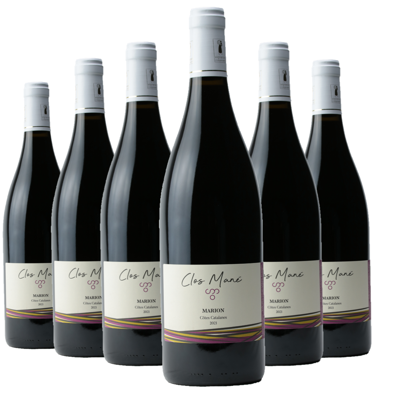 Marion *2021* x 6 - Vin rouge Bio IGP Côtes Catalanes