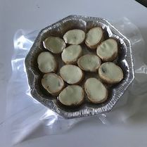 Assiette de croquille au roquefort la douzaines