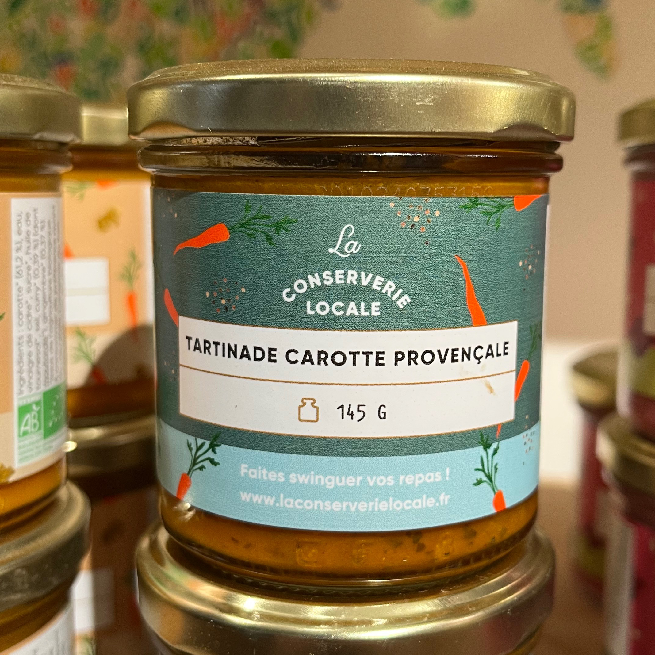 TARTINADE CAROTTE PROVENÇALE