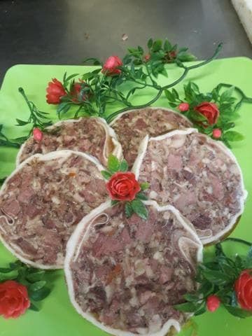 Tête roulée x 2 tranches - 0,15kg