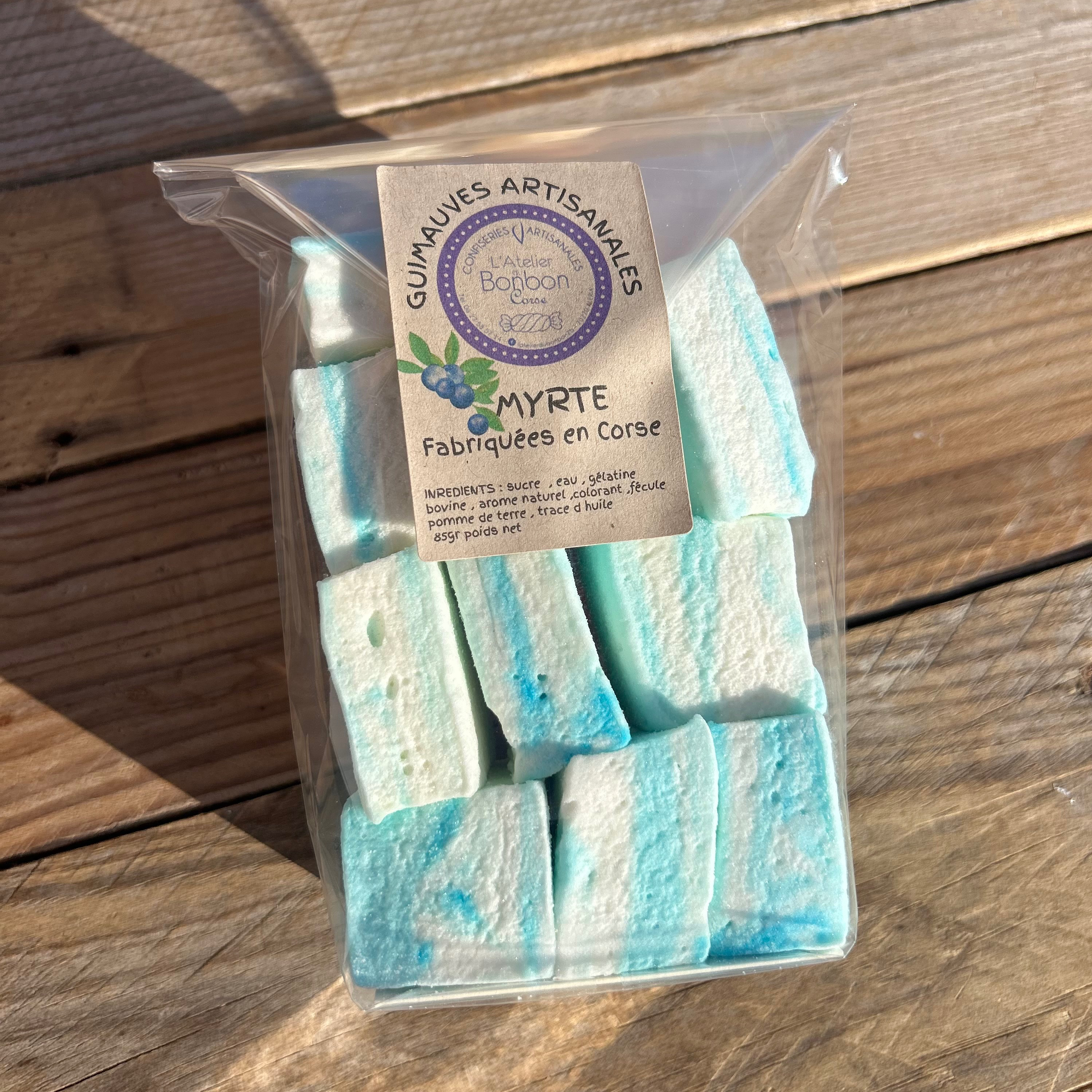 Guimauves artisanales - Myrte - 85g