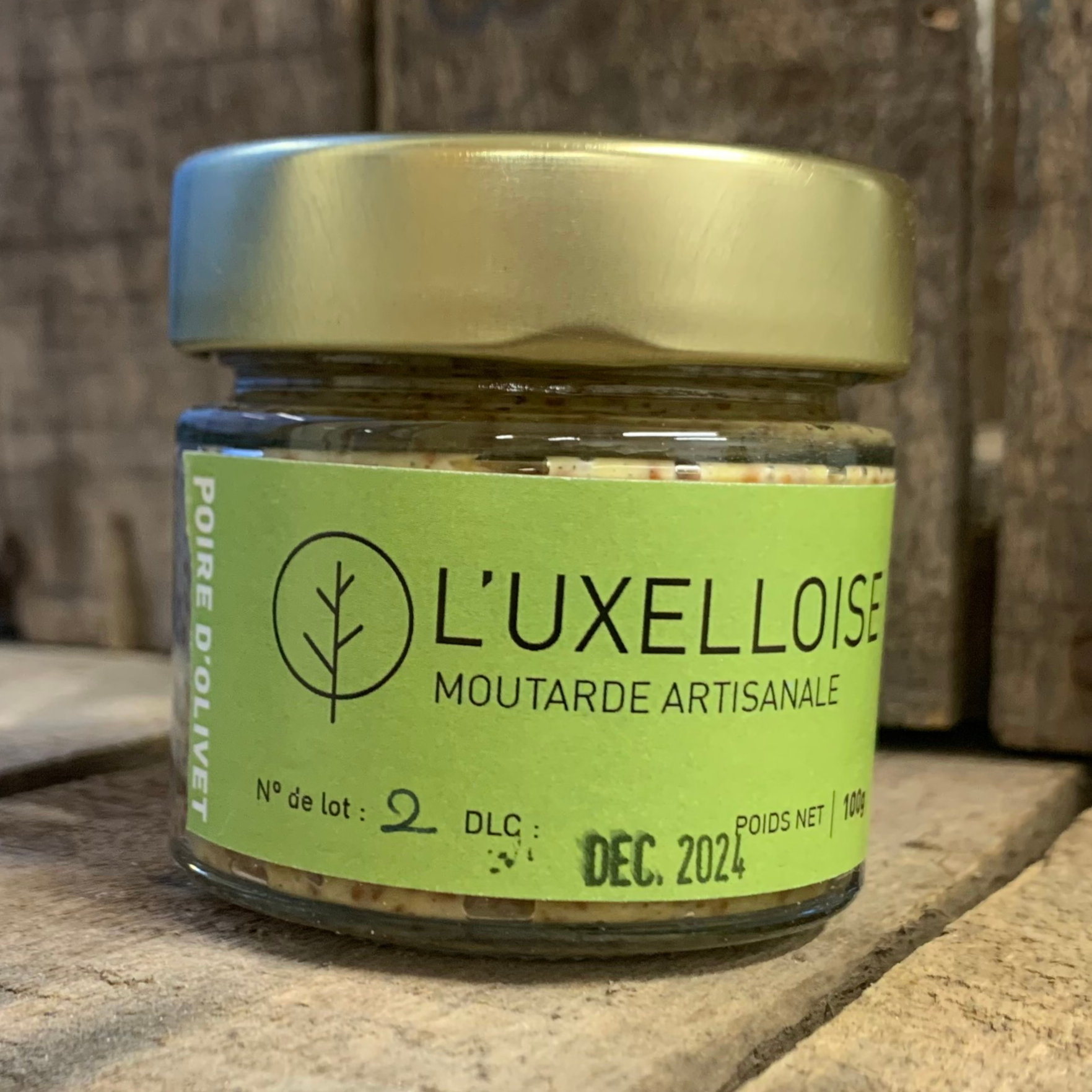 moutarde POIRE OLIVET 100G