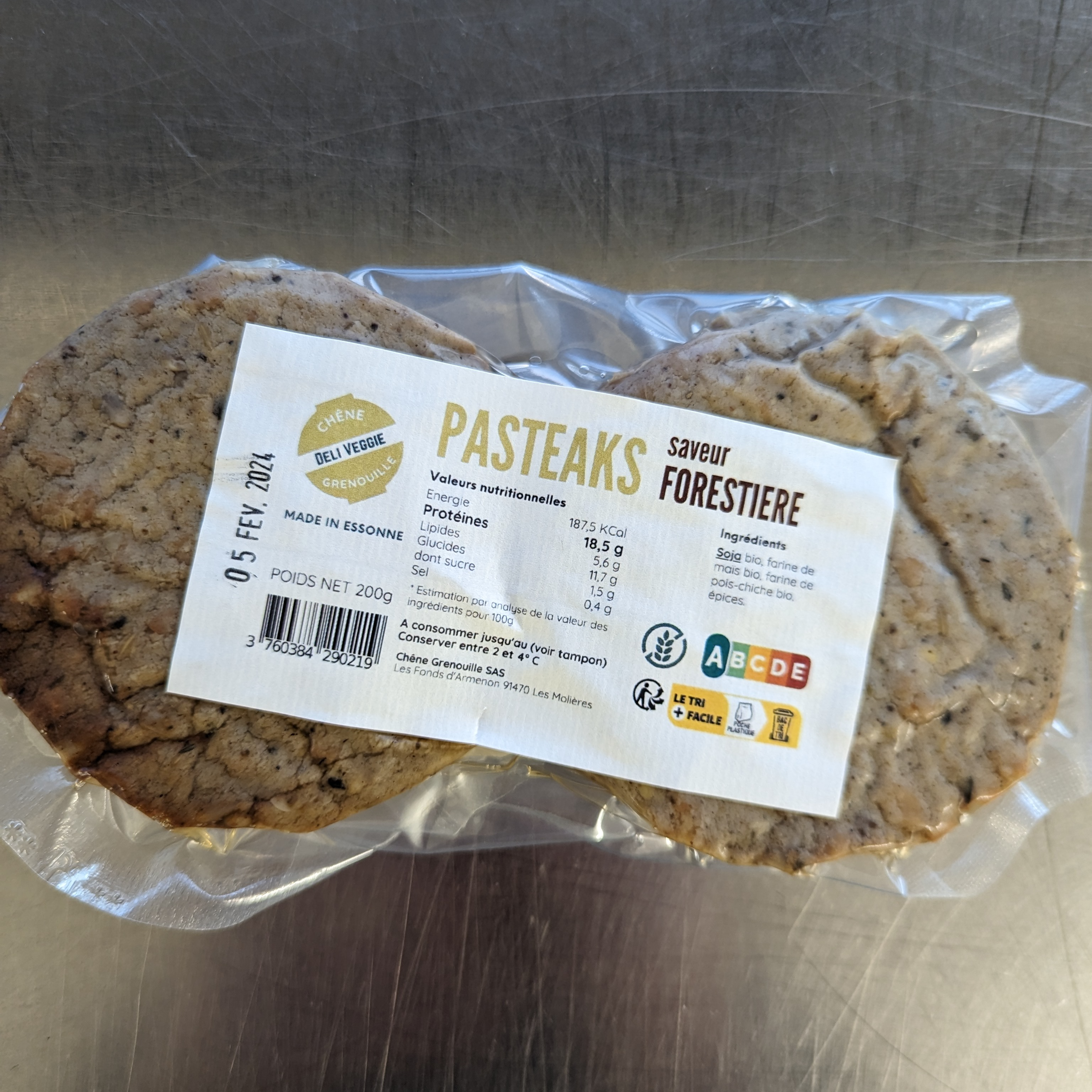 Pasteaks Saveur Forestiere par 2 - 200g