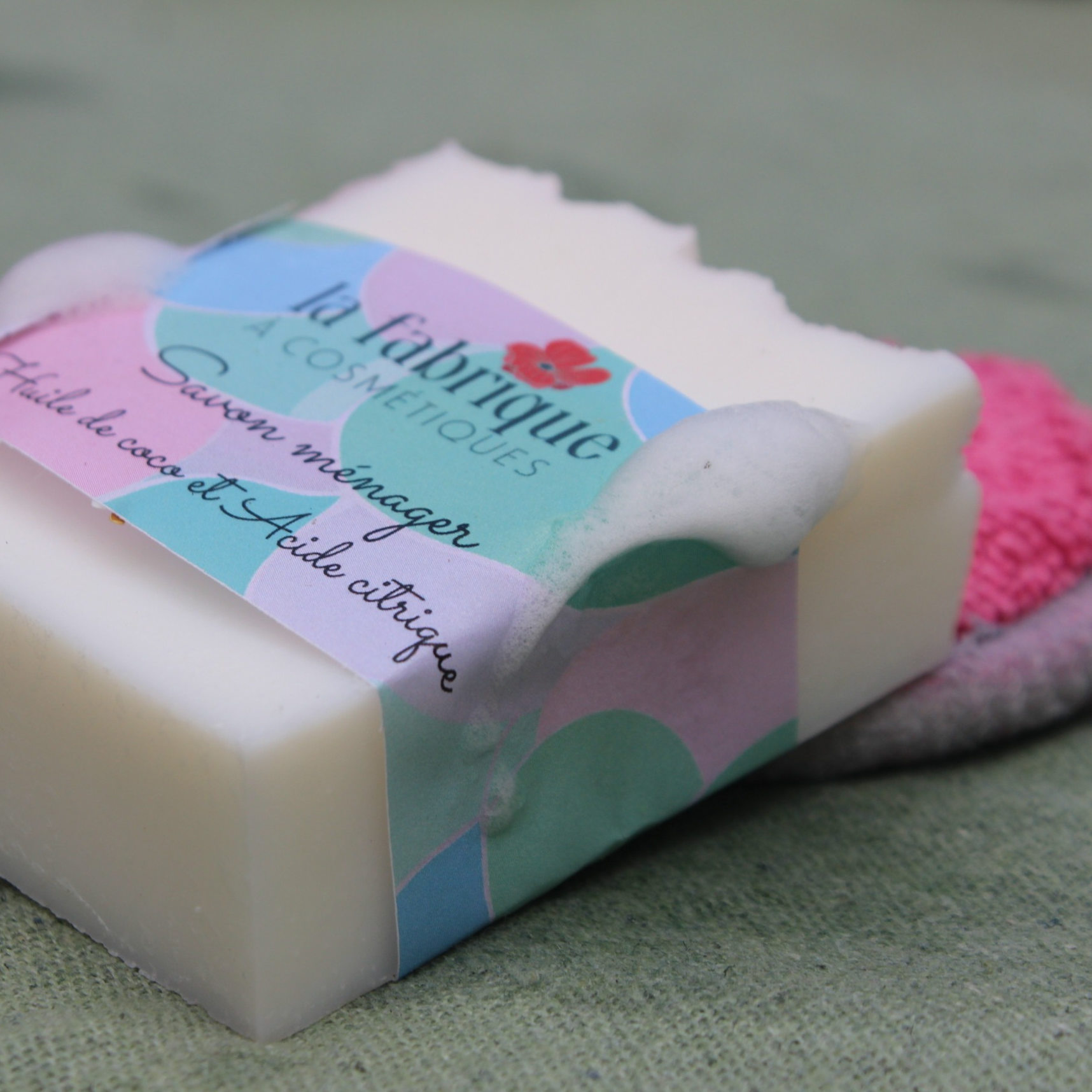 Savon ménager - zéro déchet et naturel - 100g