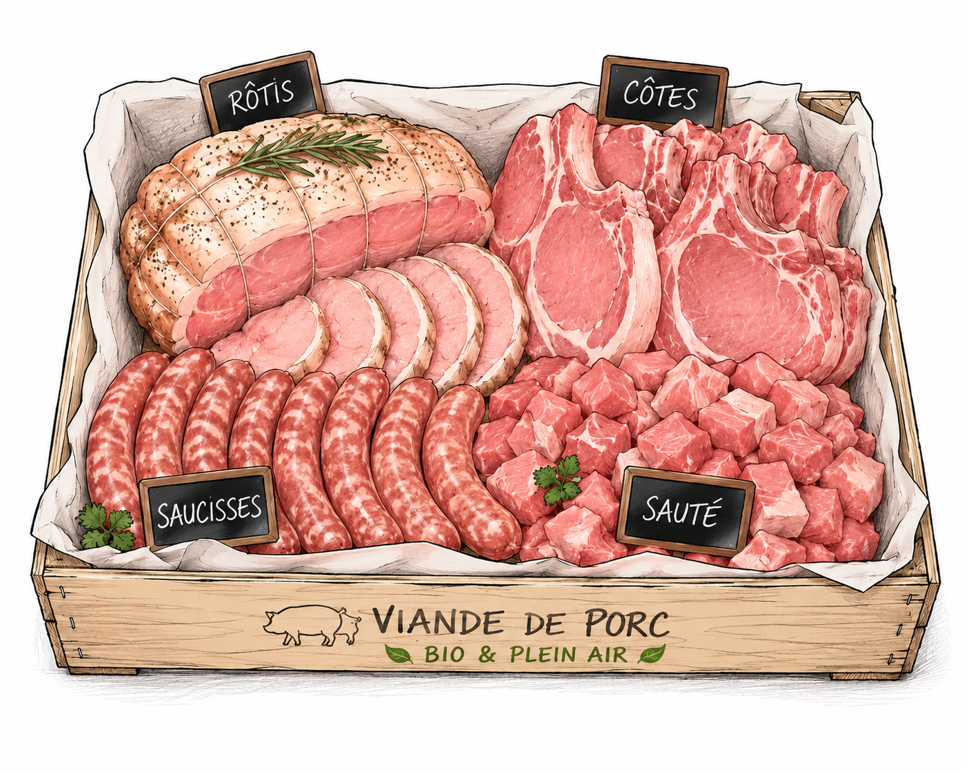 Caissette "Découverte" - 5kg