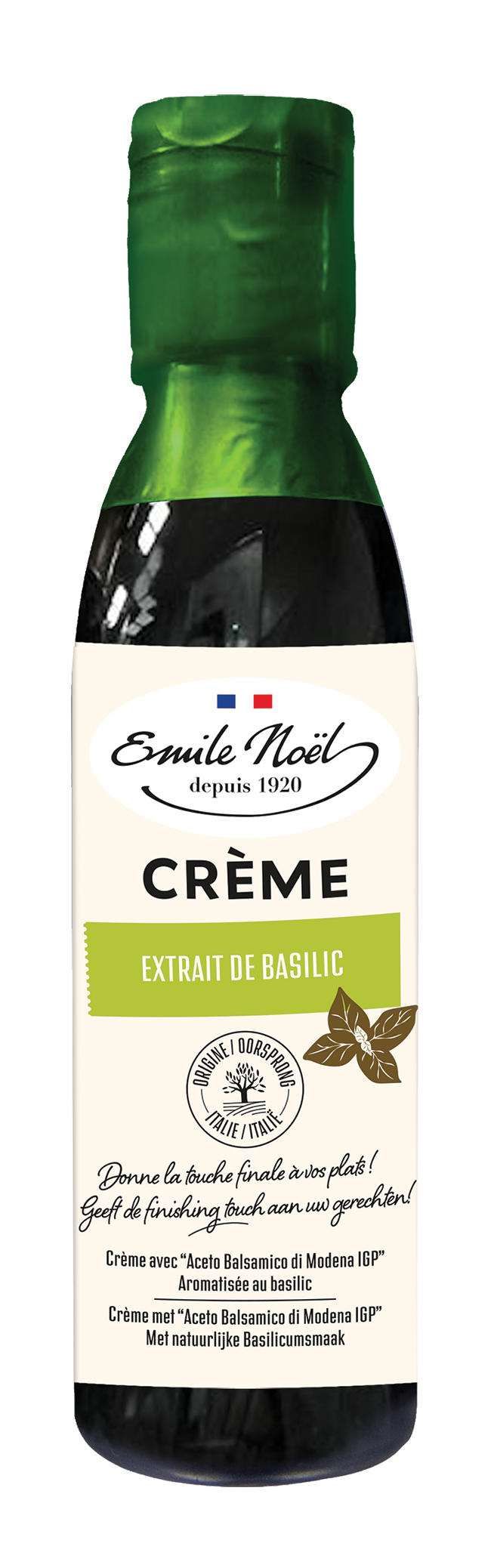 Crème balsamique aromatisée basilic - 150ml