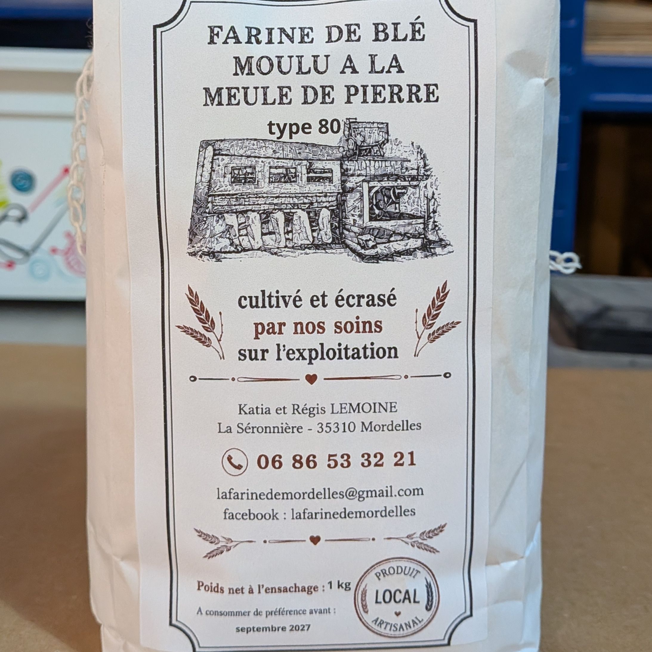 Farine de blé - Type 80