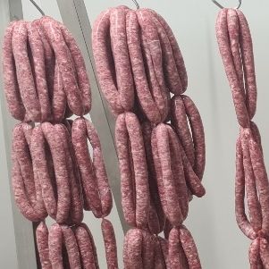 Saucisses de bœuf nature - 0,5kg